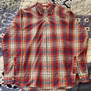 J. Crew Casual Plaid Button-down Shirt
